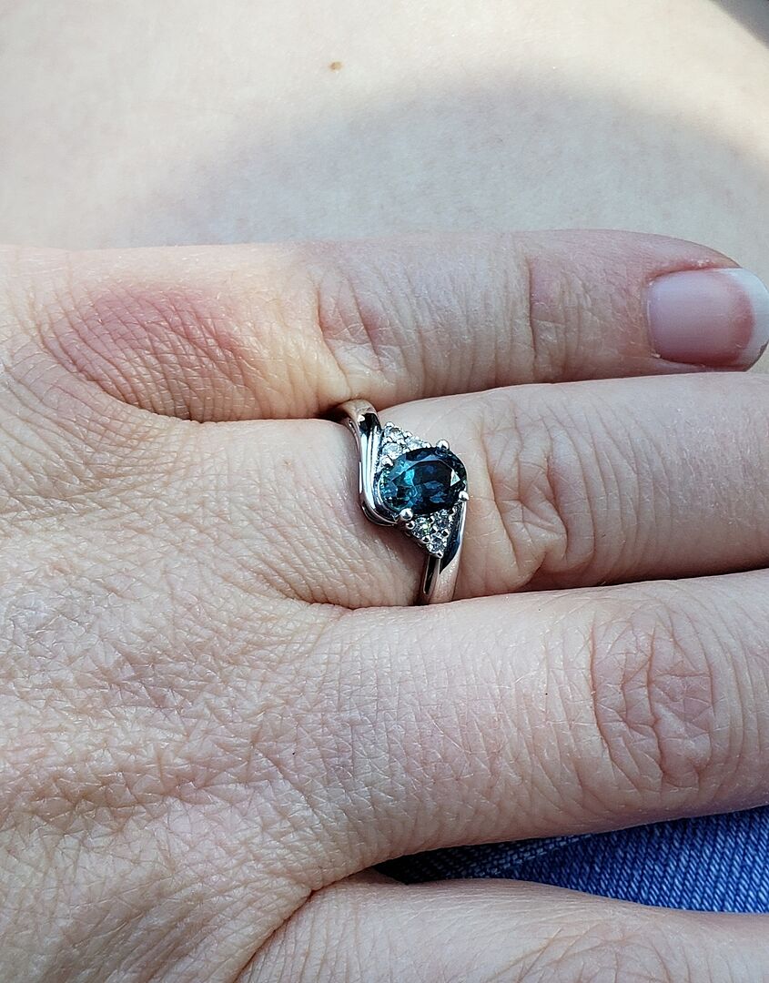 gorgeous engagement ring!