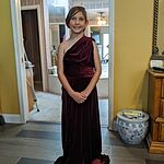 Micah convertible velvet dress Clearance