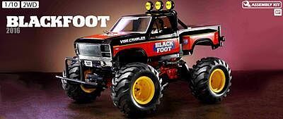 ブラックフット（2016） Tamiya Blackfoot 2016 2WD Electric Monster Truck Kit