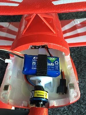 E-flite 7.4V 280mAh 2S 30C LiPo Battery: PH | Horizon Hobby