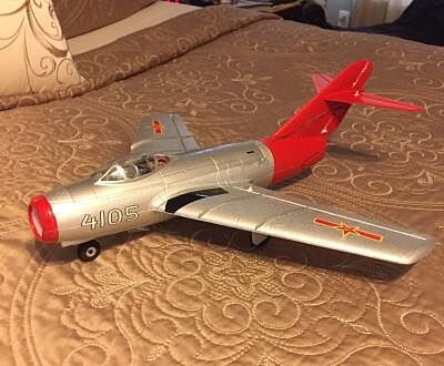 E-flite UMX MiG-15 28mm EDF Jet BNF Basic with AS3X and SAFE
