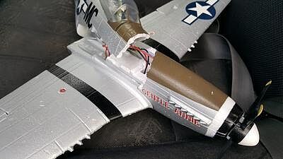 E-flite Pushrod Set Für UMX P-51 BL – Steuerstangen-Ersatzteil Für Modellflugzeuge