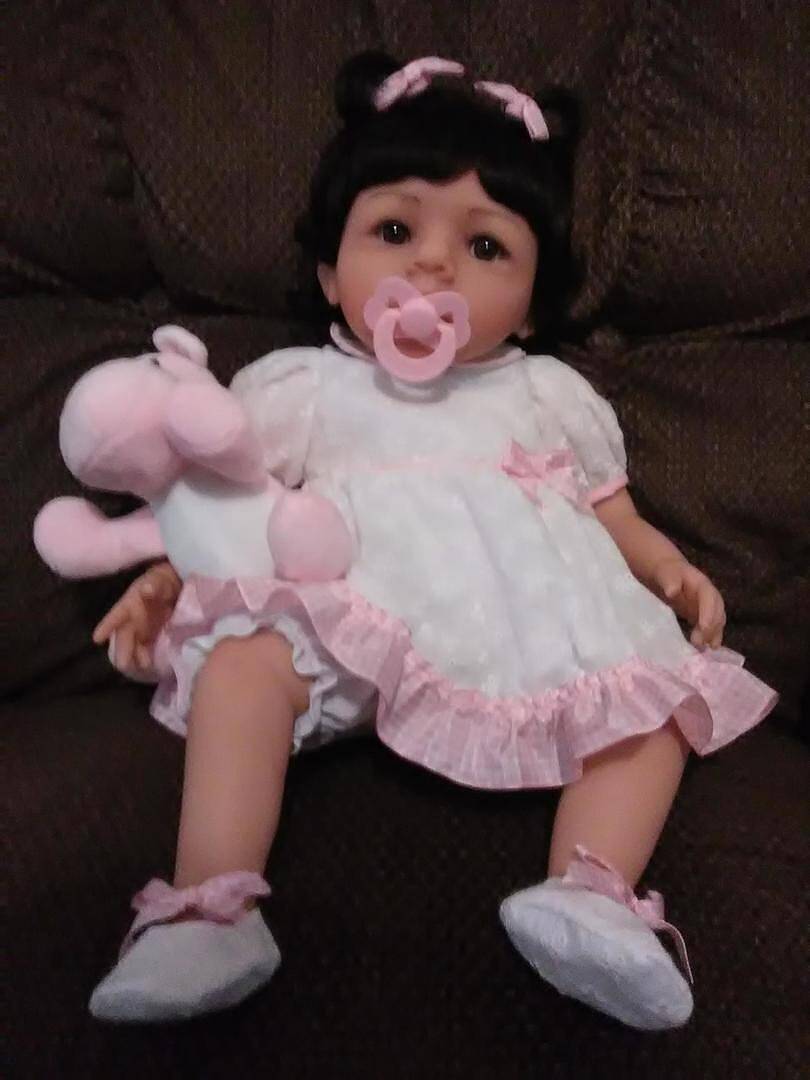 Paradise Galleries Real Life Toddler Baby Doll Girl - Michelle