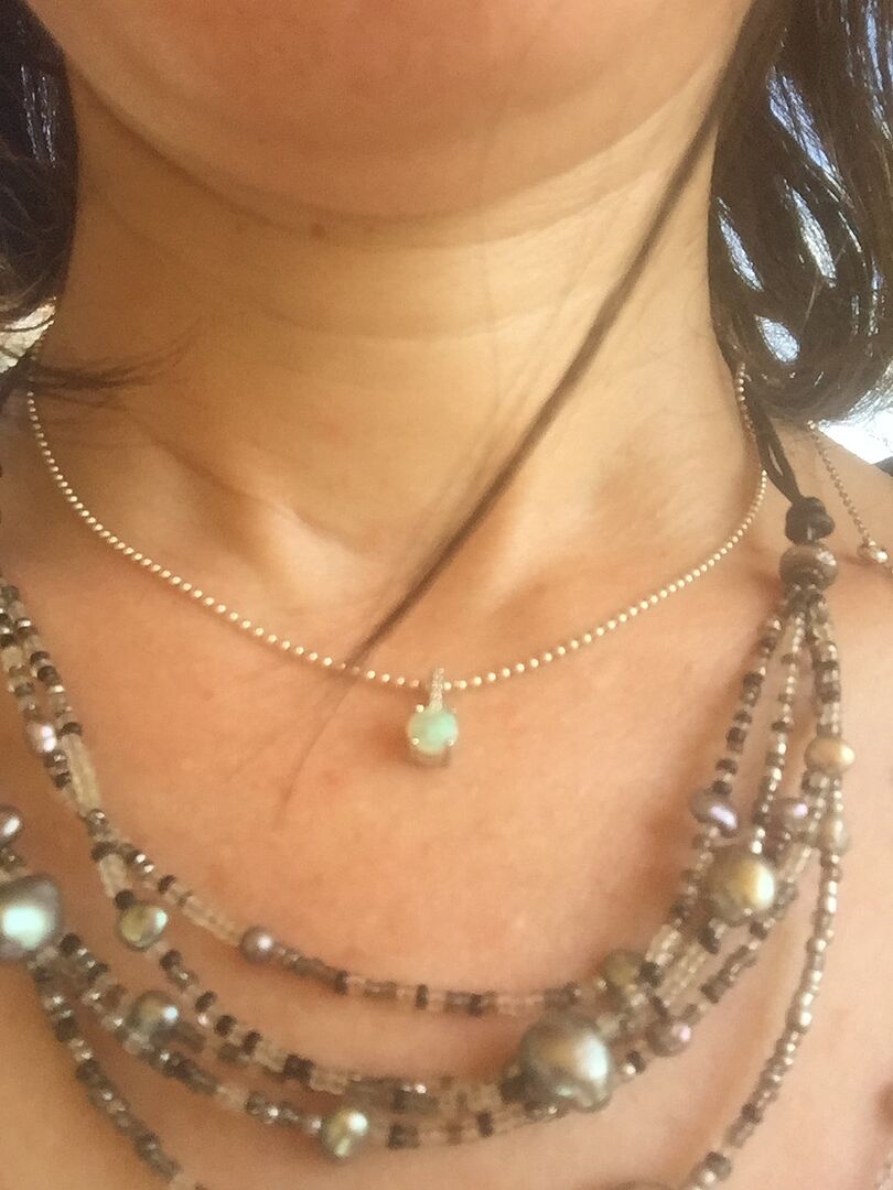 Beautiful opal and piece. Can