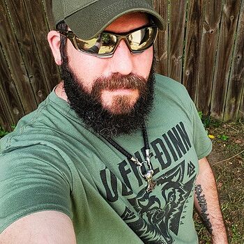 Grimfrost Rune Baseball Cap, Army Green The cap fits great. Color