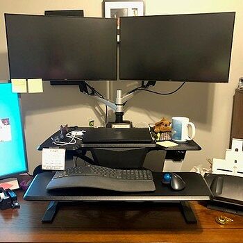 Dual Monitor Arm Monitor Stands Vari