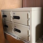 貴重品ロッカー　2セット 貴重品ロッカー2セット