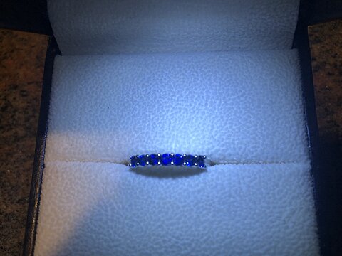 Beautiful sapphire ring!