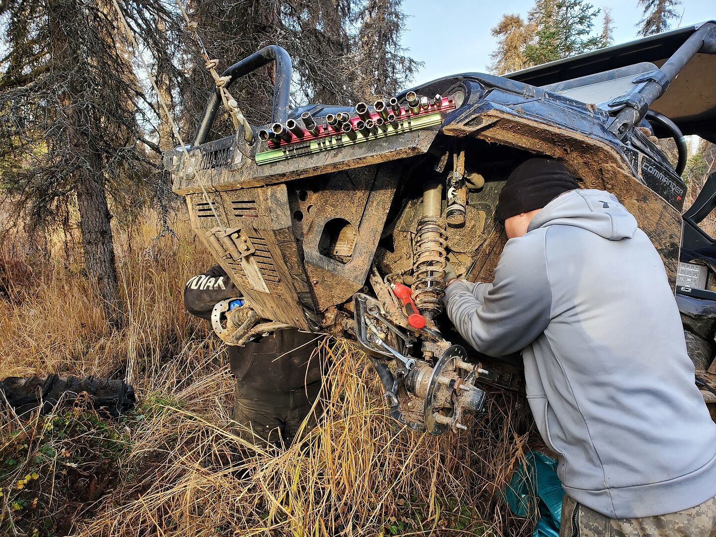 CanAm Commander RackBoss Heavy Duty Rack and Pinion SuperATV