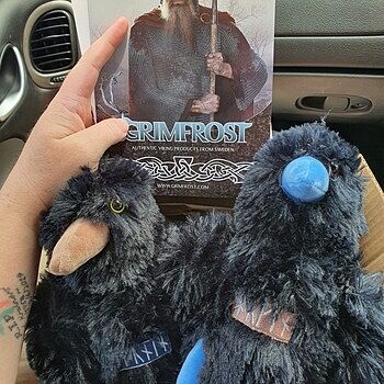 Grimfrost's Plushies, The Ravens Set So cute, so soft and
