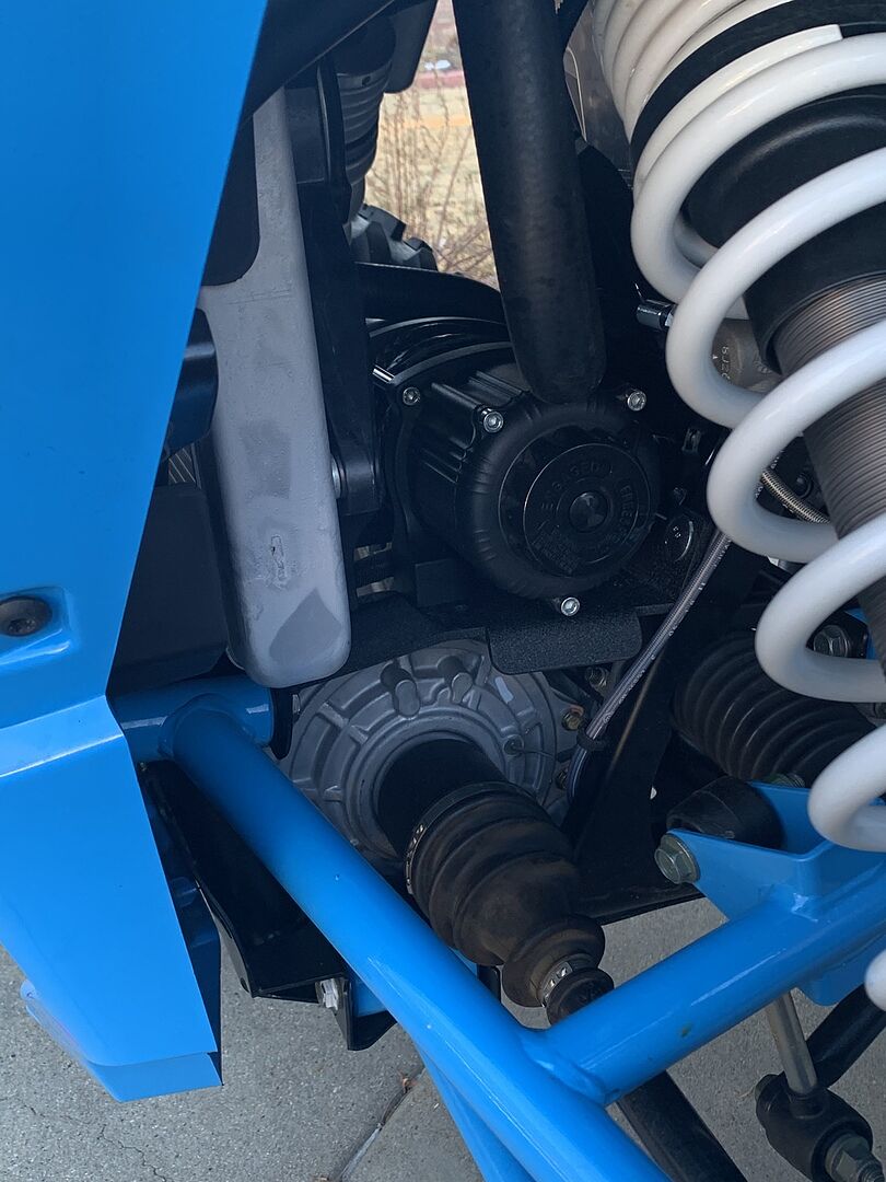 Polaris RZR XP Turbo Winch Mounting Plate SuperATV