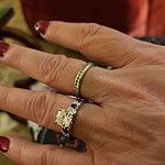 blue nile garland ring