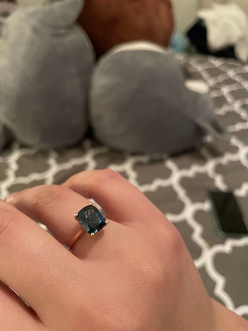 Beautiful shade of blue