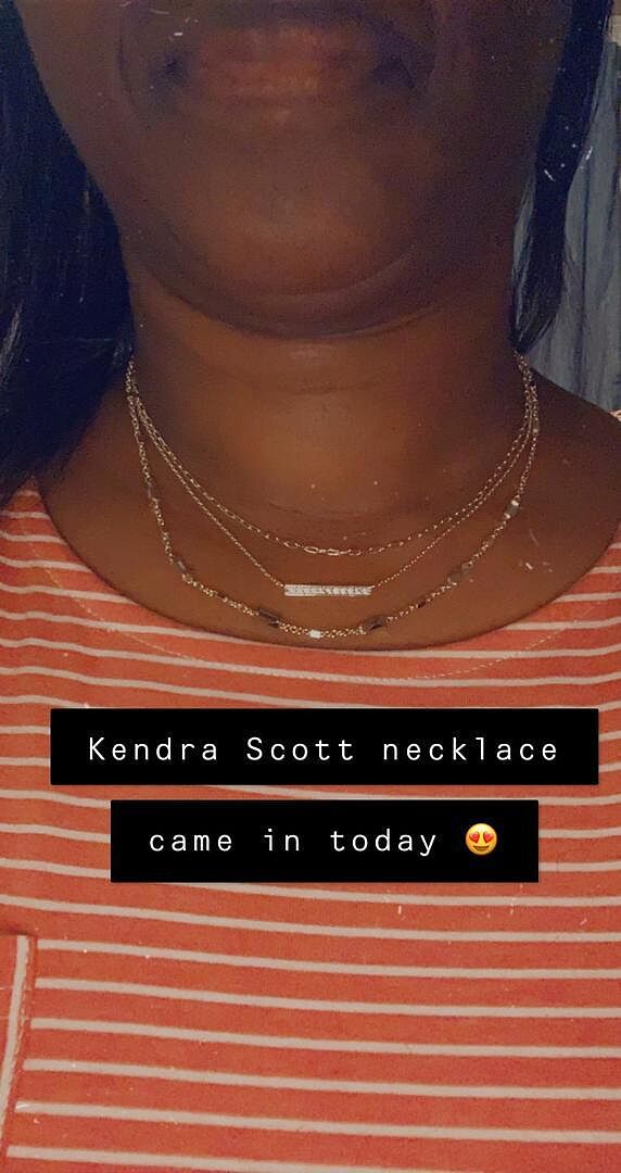 Addison Triple Strand Necklace in Gold Kendra Scott