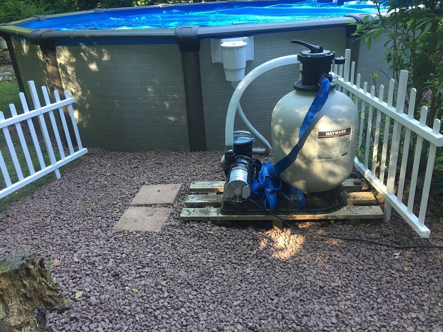 Hayward Sandfilteranlage Mit Pumpe – 6 M³/h, Durchmesser 400 Mm, Für Pool Bis 50.000 Liter