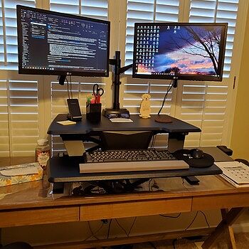 Dual-Monitor Arm 180 Degree | Small 