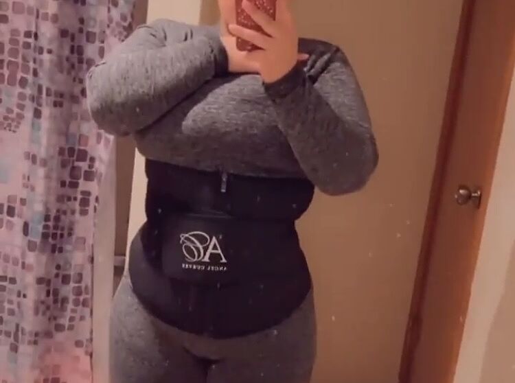 "Kim" Sport Waist TrainerPurple Angel Curves