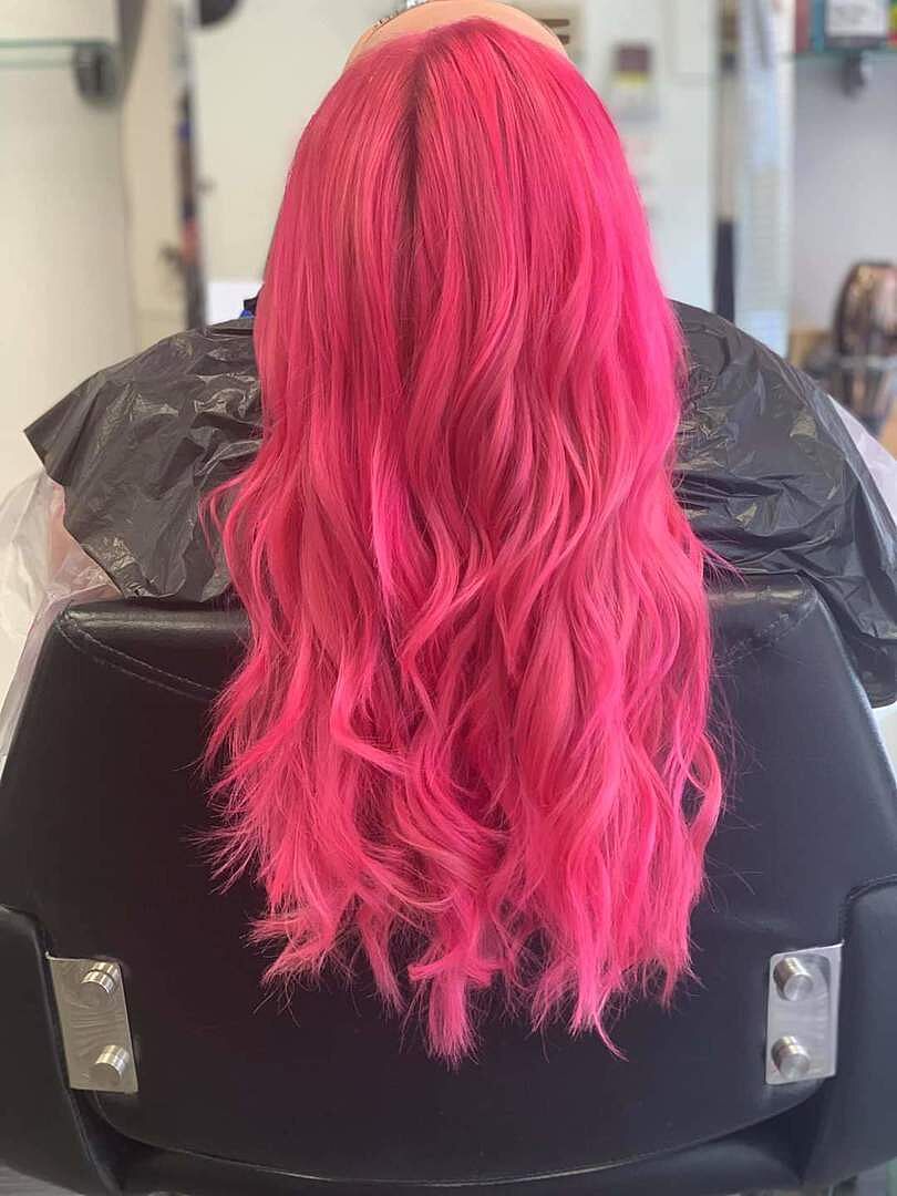THE BIG PINK SEMI PERMANENT HAIR COLOR DYE BLEACH LONDON Bleach London