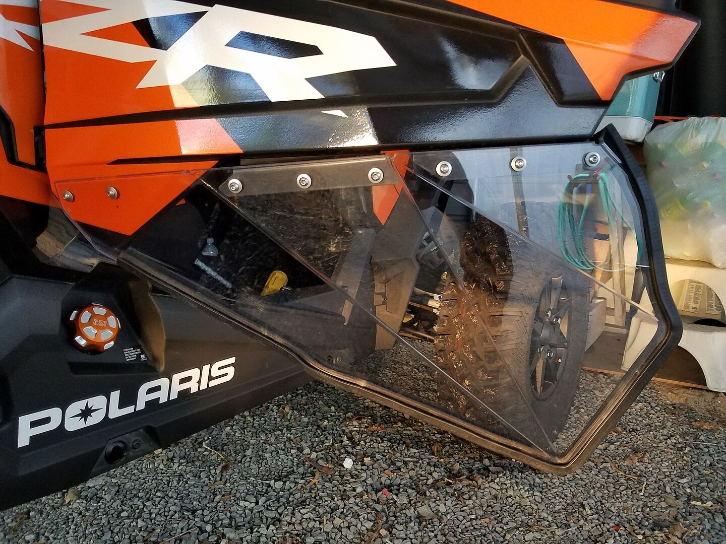 Polaris RZR XP Turbo S Clear Lower Doors
