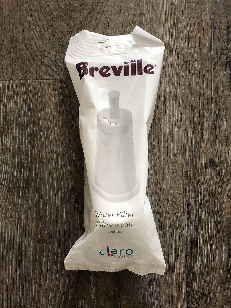 Breville claro swiss outlet water filter