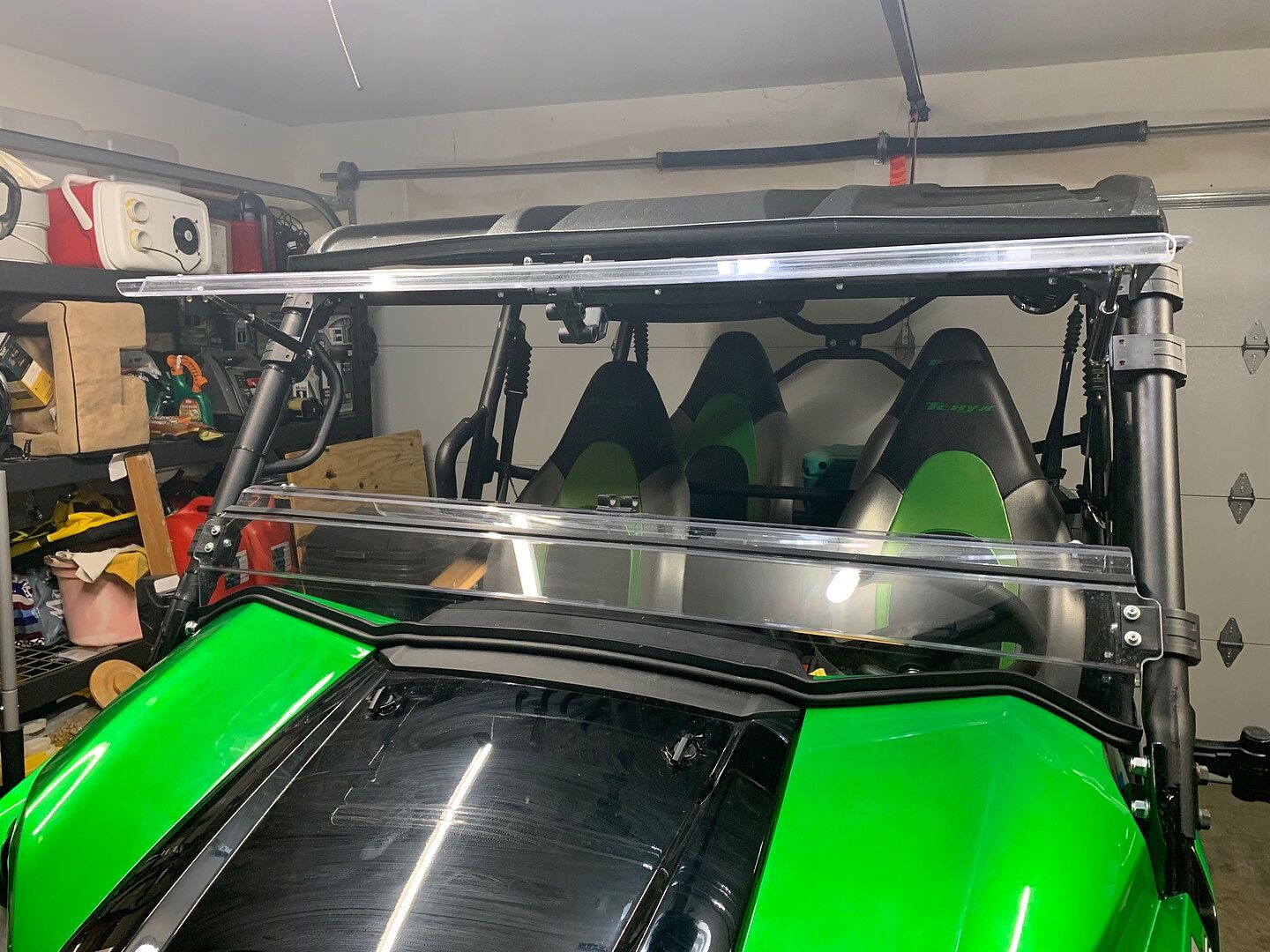 Kawasaki Teryx 750/800 Scratch Resistant Flip Windshield