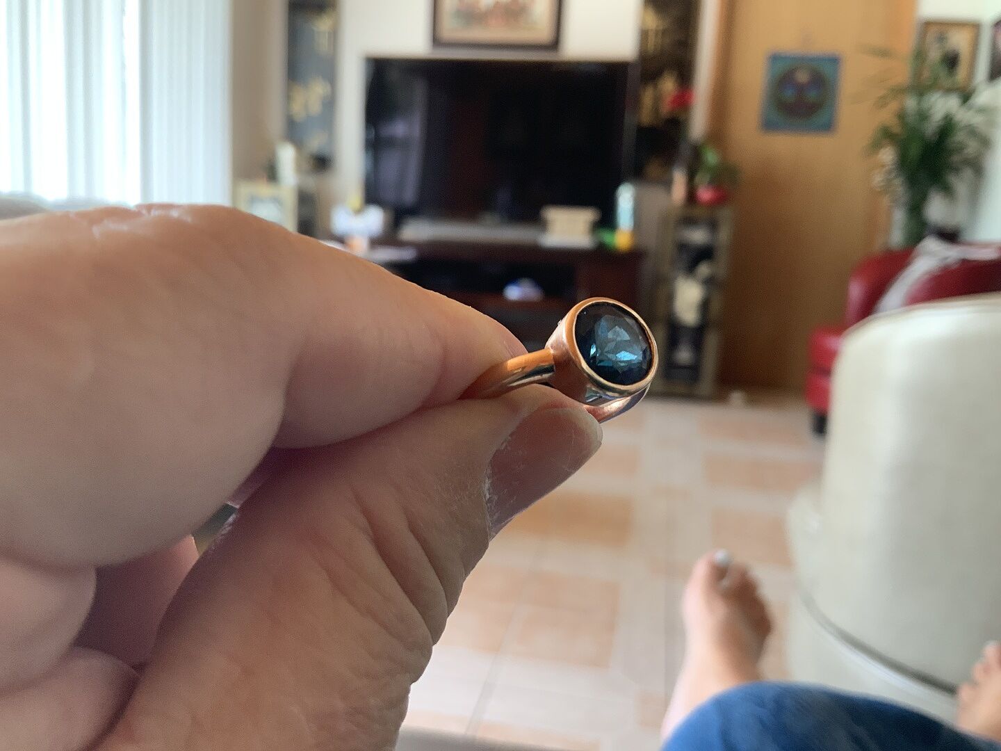 Love color and bezel setting