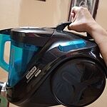 Aspiradora SAMURAI Power Cyclonic Azul y Negro | Ktronix