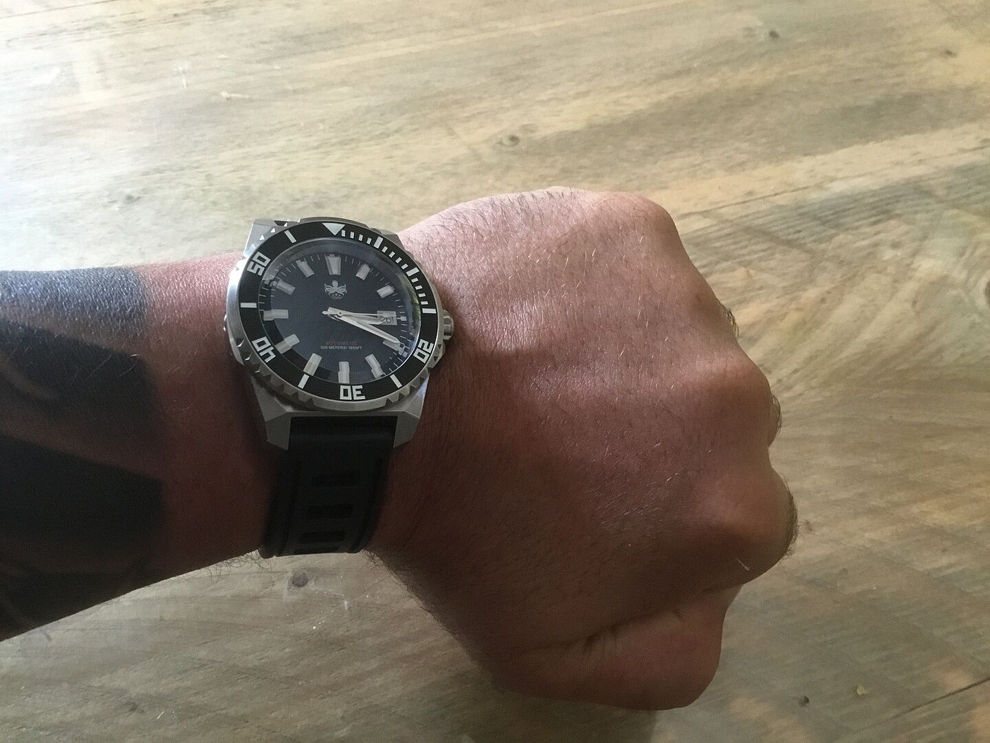 PHOIBOS LEVIATHAN PY032C 500M Automatic Diver Watch Black