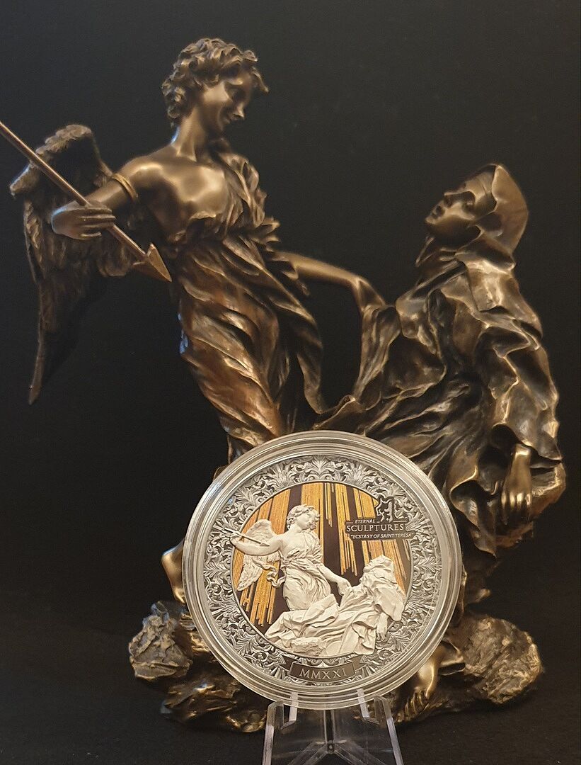 ECSTASY OF SAINT TERESA Eternal Sculptures Special Edition 5 Oz