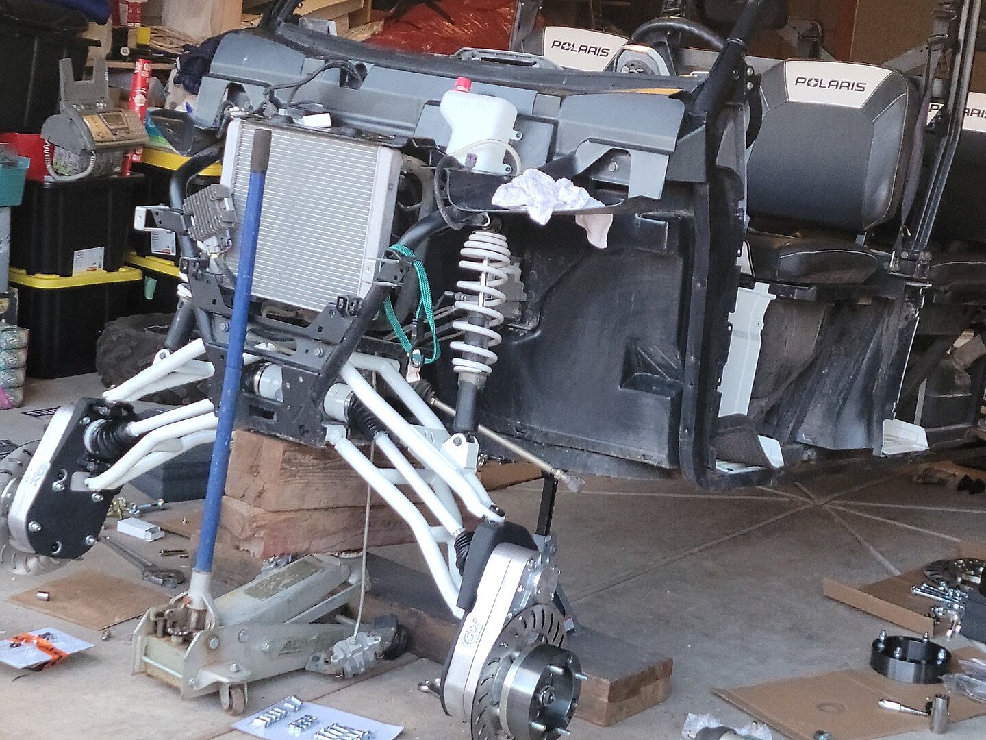 Polaris Ranger XP 900 HeavyDuty Axles—Rhino 2.0 SuperATV