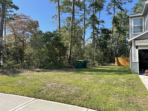 A lawn in Conroe, TX