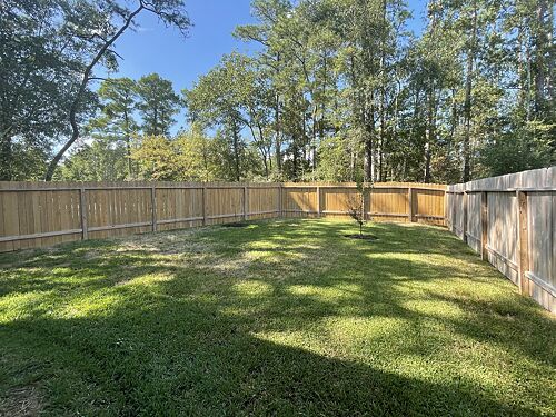 A lawn in Conroe, TX
