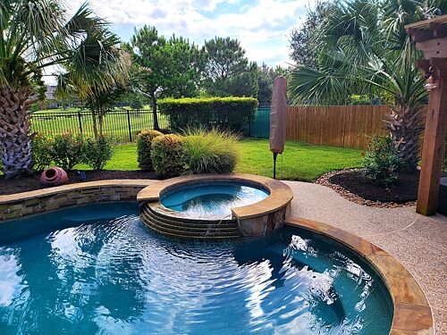 A lawn in Cypress, TX