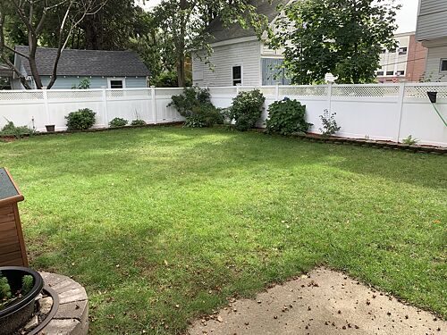 A lawn in Ashland, MA