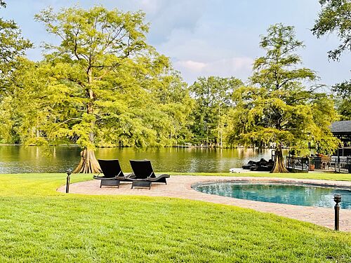 A lawn in Louisiana