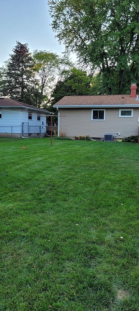 A lawn in Madison, WI