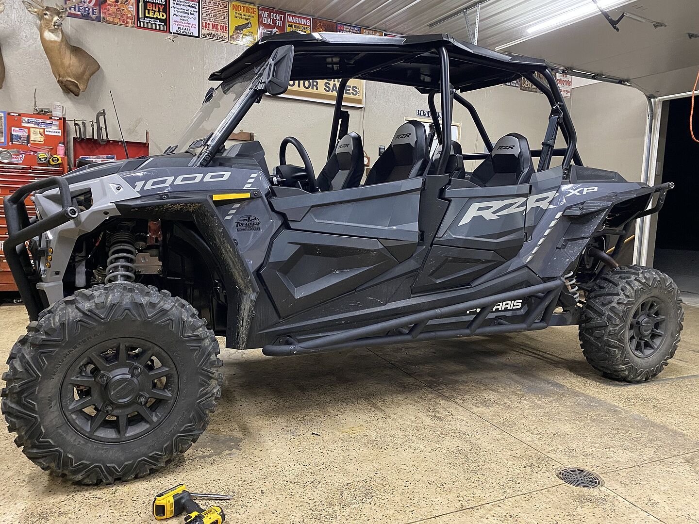 Polaris RZR XP 1000 Nerf Bars SuperATV