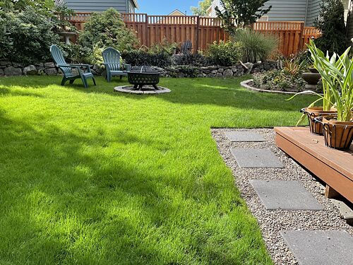 A lawn in OR