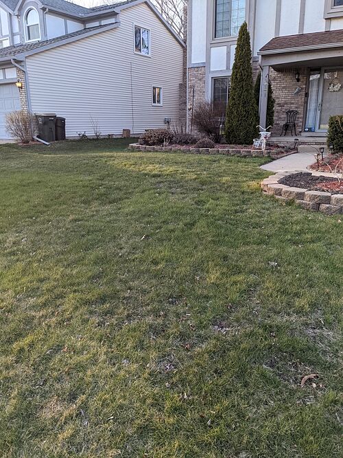 A lawn in Canton, MI