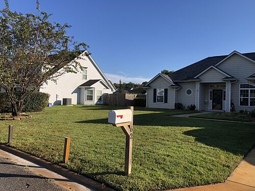 A lawn in Saint Marys, GA