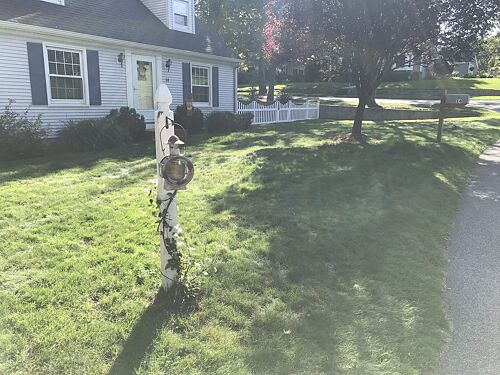 A lawn in Warwick, RI