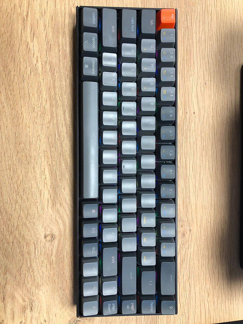 BRIMFORD Mini Mechanisch Toetsenbord 2 Toetsen – Copy/paste, RGB, Programmeerbaar, USB-C, Voor Windows En Mac