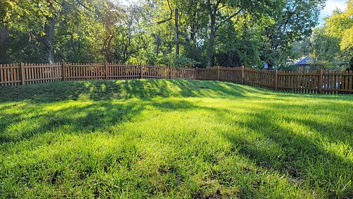 A lawn in Dayton, OH