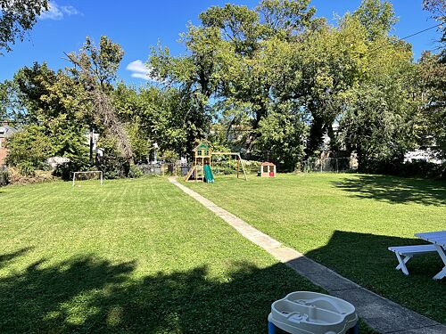 A lawn in Washington, DC