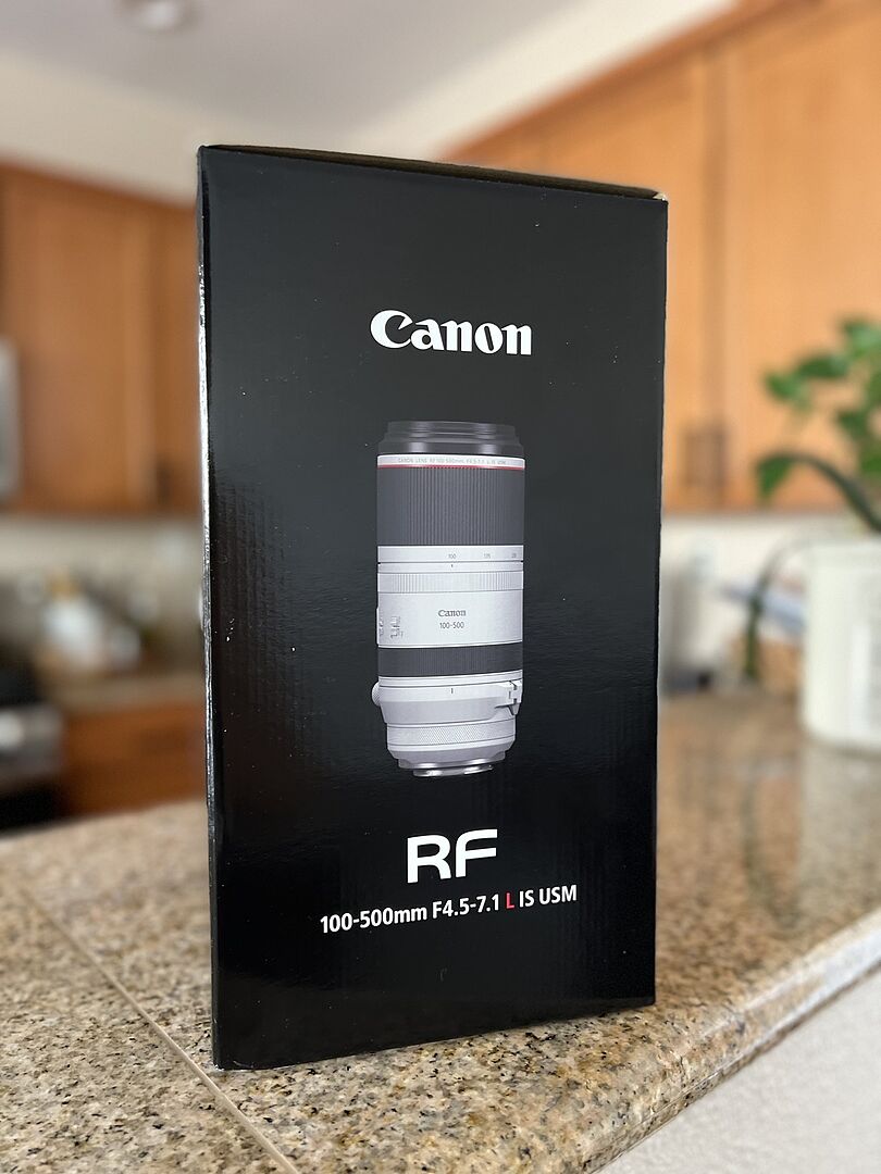 Objectif Canon RF 100-500mm F/4.5-7.1L IS USM - Comme Neuf, Parfait Pour La Photo Animalière Ou Sportive !