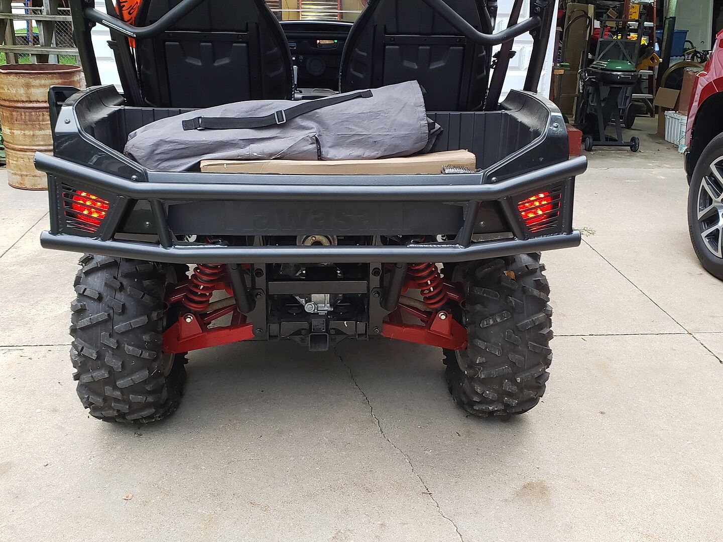 barbapicariページ Kawasaki Teryx 4 Rear Bumper