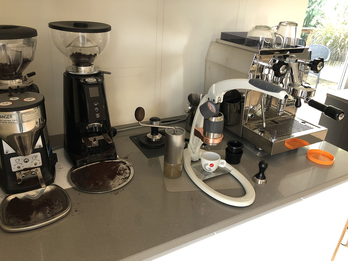 FLAIR PRO 2 クローム Flair Pro 2 Manual Espresso Maker - Chrome | iDrinkCoffee