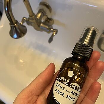 Sage & Rose Face Mist Great way to start your morning..
