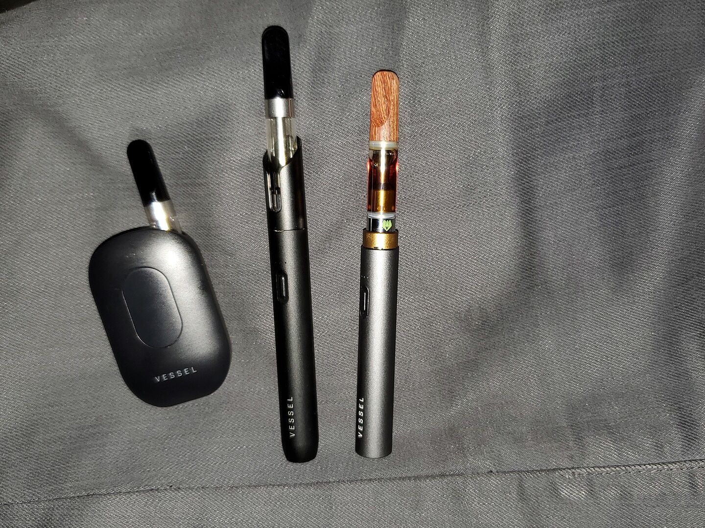 Vessel Core Stone batterij pen variabele spanning