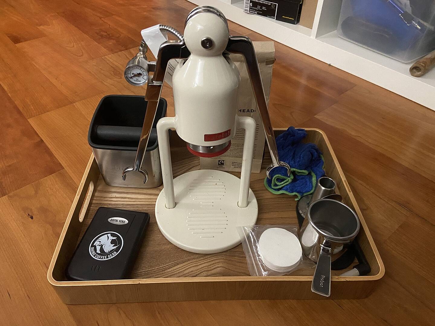 Cafelat Robot – Manual Espresso Machine | iDrinkCoffee.com Canada